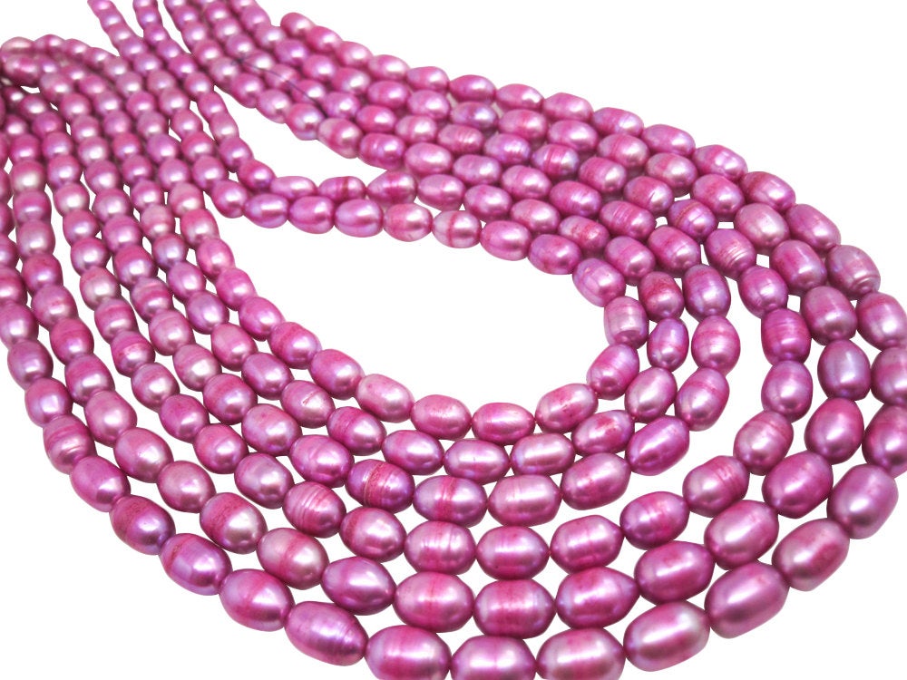 2.5-3mm Tiny Pearls, Natural Potato Freshwater Pearl Beads, Seed Pearl  Jewelry, Natural Pink Lavender Color Small Pearl Seed Beads, FS400-XS 