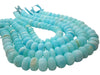 Blue Opal Rondelles