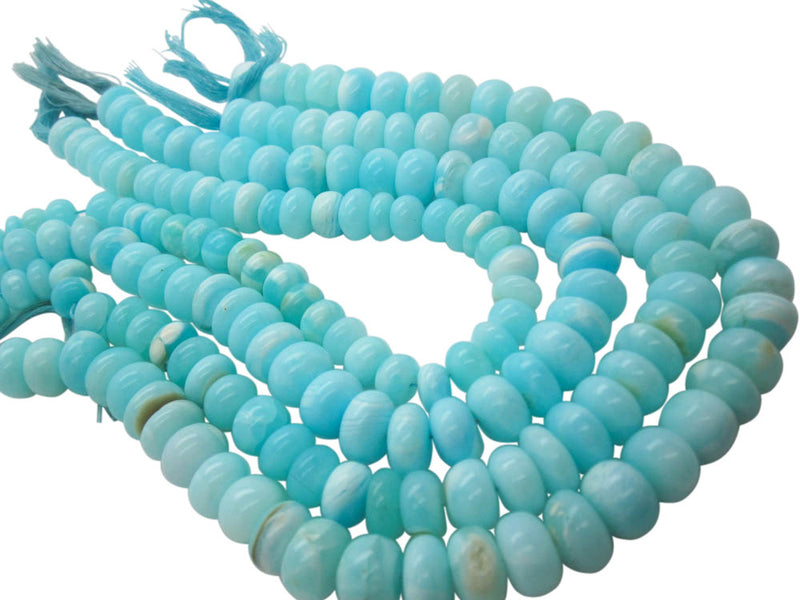 Blue Peruvian Opal Beads
