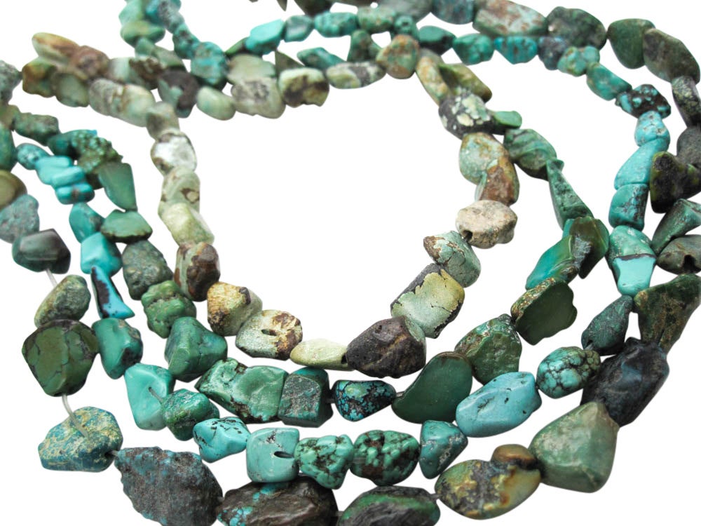 Turquoise Beads Nuggets