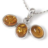 Amber Stone Pendant