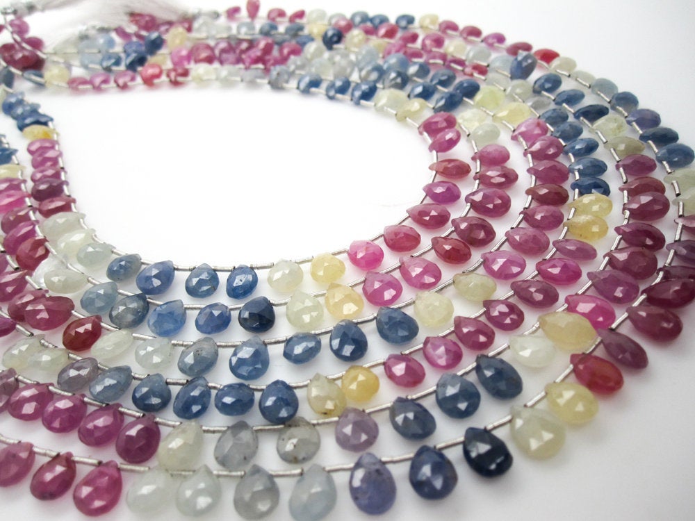 Sapphire shop gemstone beads