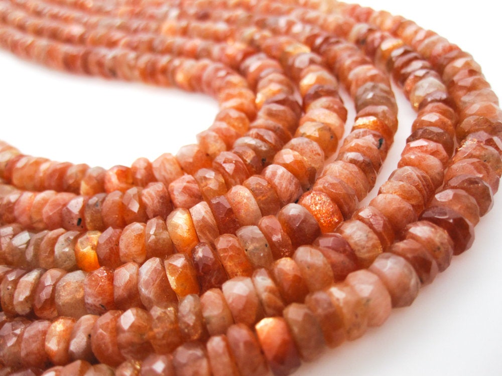 Oregon Sunstone Beads Top