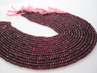 Garnet Stone Rondelles