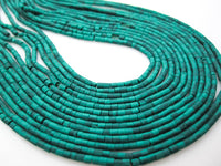 Turquoise Beads Side