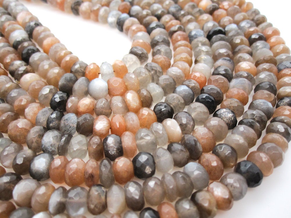 Rainbow Moonstone Beads Top
