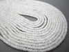 Moonstone Gemstone Beads | Faceted Rondelles | 4mm to 4.5mm