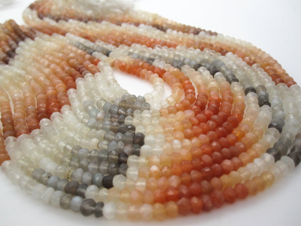 Rainbow Moonstone Beads