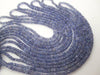 Tanzanite Gemstone Rondelle Beads