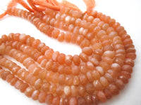 Peach Moonstone Beads Top