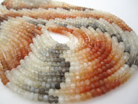 Rainbow Moonstone Gemstone Beads