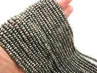 Pyrite Stone Beads
