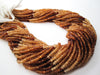 Garnet Stone Beads Side