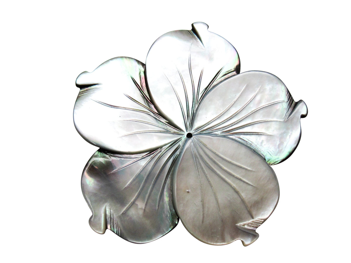 Mother of Pearl Flower Pendant