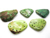 Turquoise Stone Pendant | Freeform Shape | Green Turquoise | Multi Hole Drilled