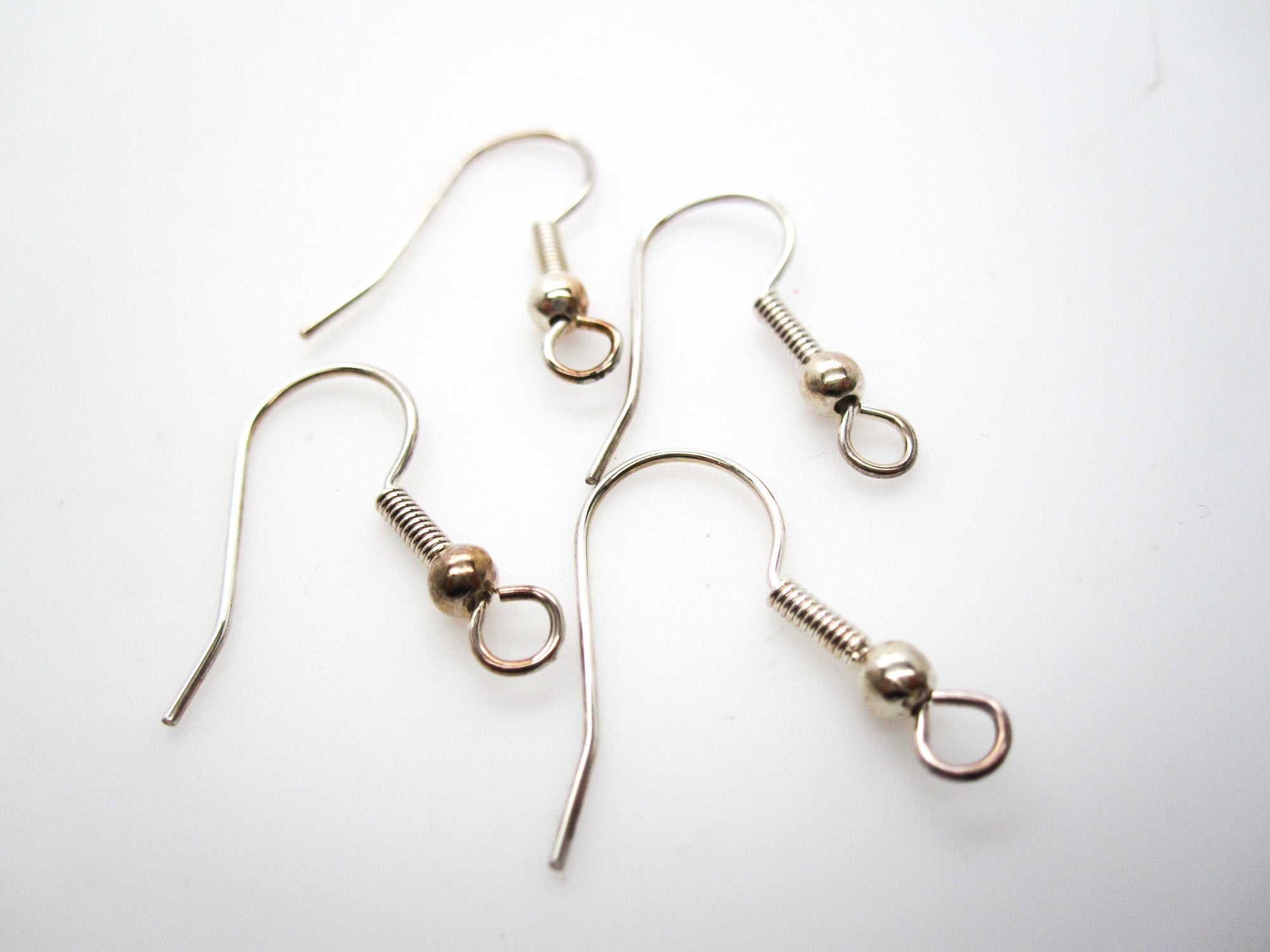 Ear Wires, Sterling Silver French Ear Wires, Fish Hooks