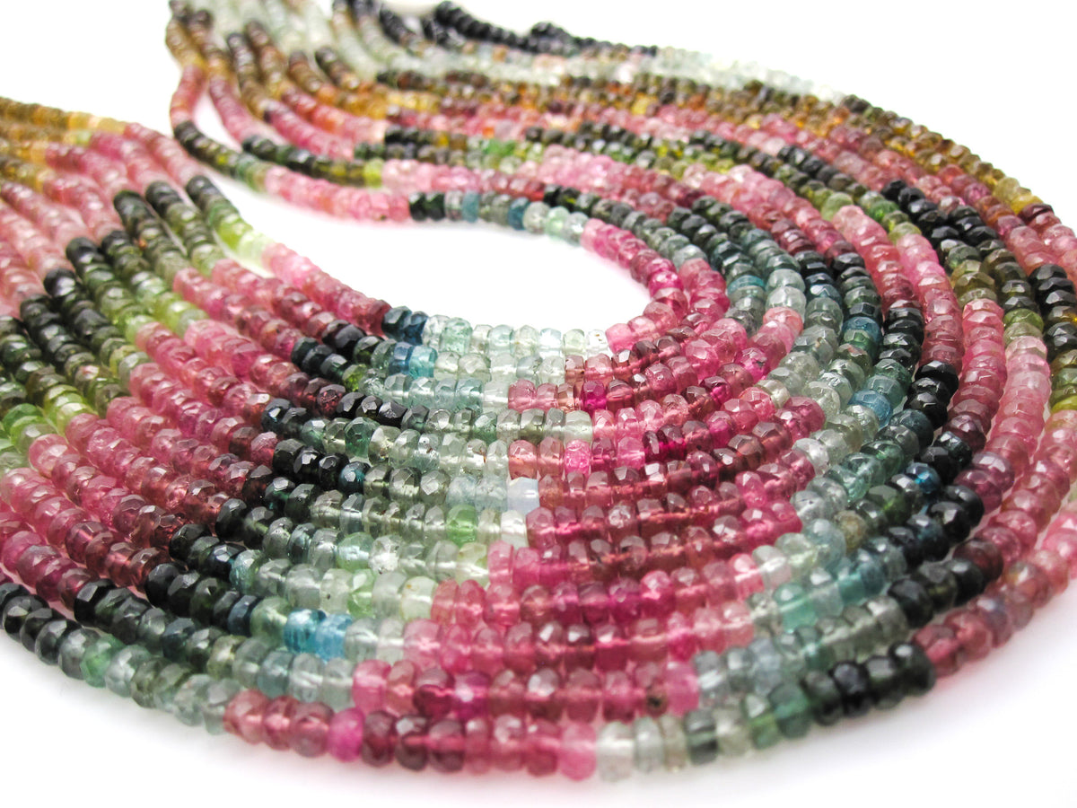 Watermelon Tourmaline Beads