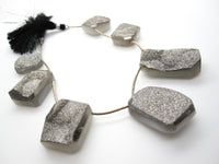 Druzy Quartz Drops