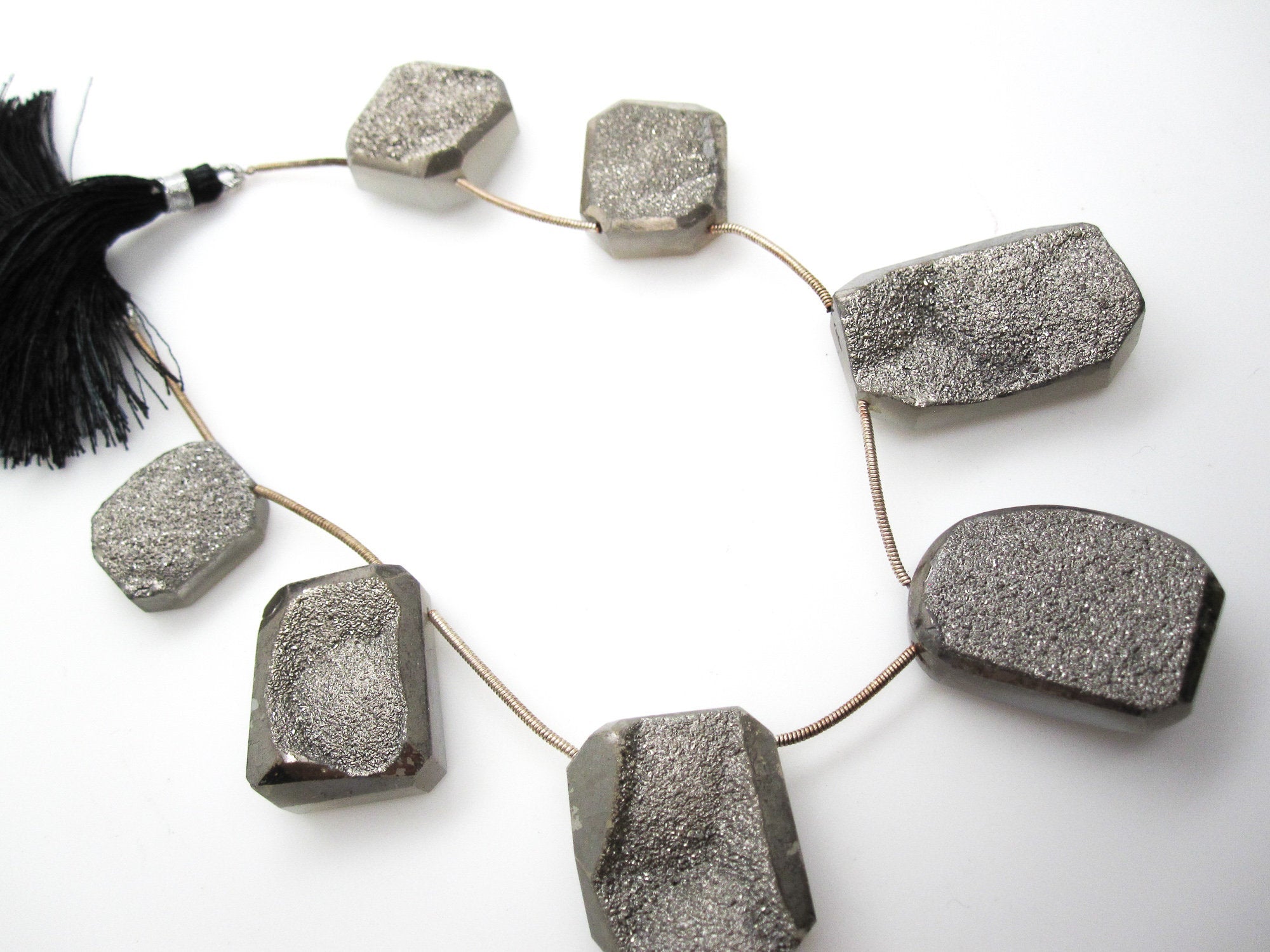Druzy Quartz Beads Top
