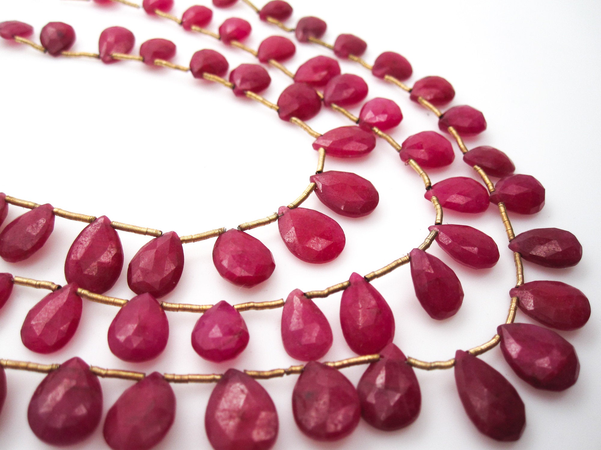 Ruby Beads, Ruby Gemstone Beads