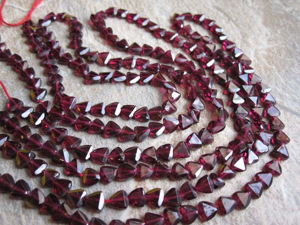 Garnet discount stone beads